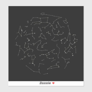 Adesivo Constellations in the Northern Hemisphere