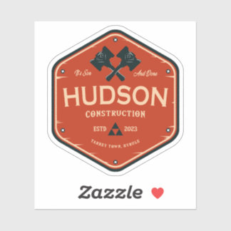 Adesivo Construção Hudson