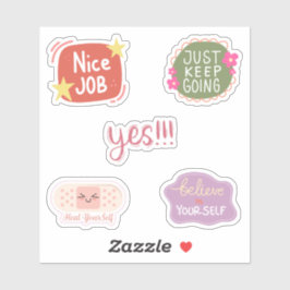 Adesivo Continua a fazer aspas bonitas a rasgar-se