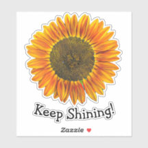 Continue brilhando com girassol em amarelo