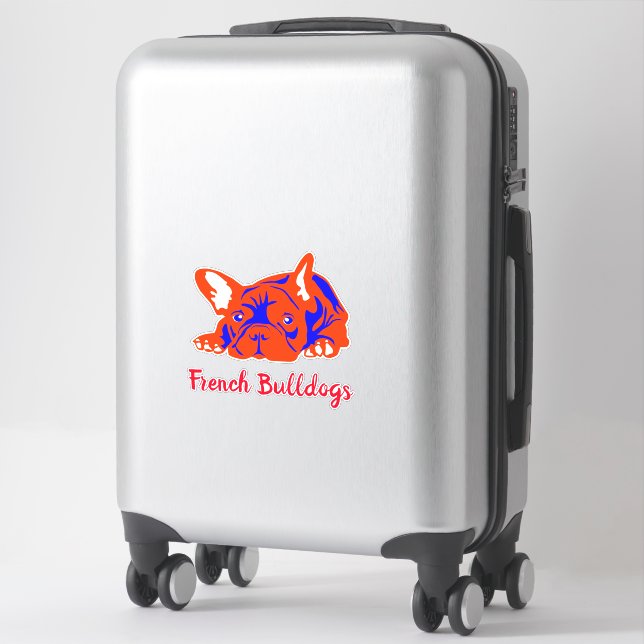 Adesivo Contour Sticker French Buldog (Mala)