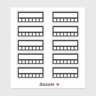 Adesivo Controlador de Hábito Semanal