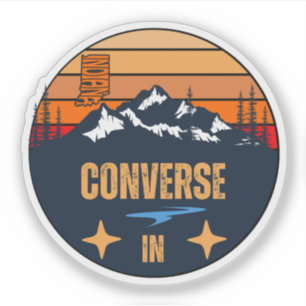 Adesivo Converse, Indiana
