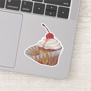 Adesivo Convite para cupcakes