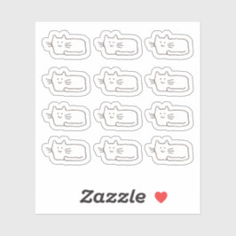 Adesivo Cool Cartoon Cats Custom-Cut Vinyl Stickers