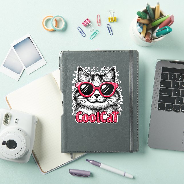 Adesivo Cool Cat 1 (Capa para iPad)