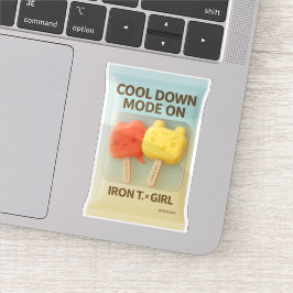 Adesivo Cool Down Mode: Frozen Treat Buddies Toy Art