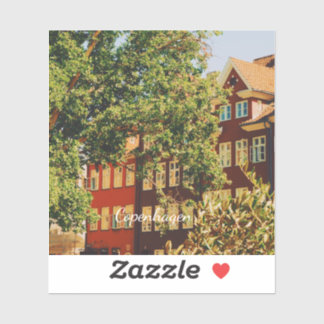 Adesivo Copenhagen cityscape - Denmark