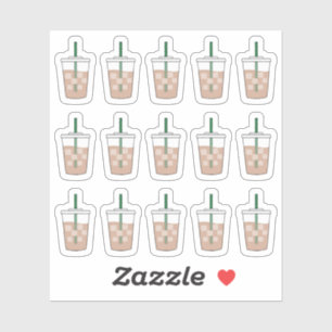 Adesivo Copos De Café Forçados Café Café Amantes De Café B