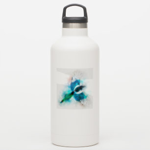 Adesivo Cor-de-água-do-pássaro voador