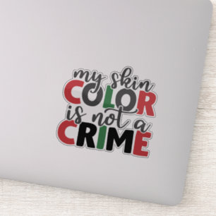 Adesivo Cor do Tom não é Crime
