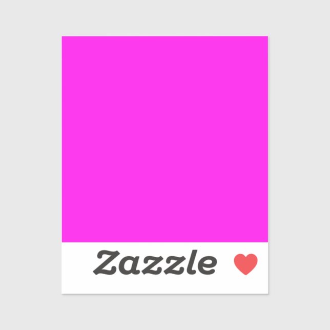 Adesivo Cor Sólida Magenta Brilhante (Folha)