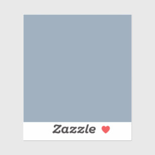 Adesivo Cor Sólido Azul Dusty