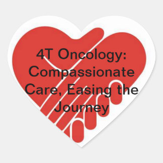 Adesivo Coração 4 Anos