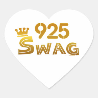 Adesivo Coração 925 California Swag
