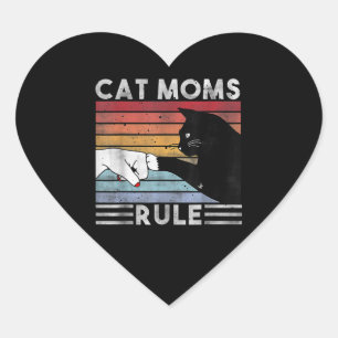 Adesivo Coração A Melhor Mãe Gata Alguma Vez   Regra Cat   Mães 