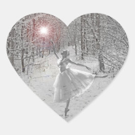 Adesivo Coração A Rainha da Neve