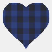 coração xadrez azul escuro 10984212 PNG