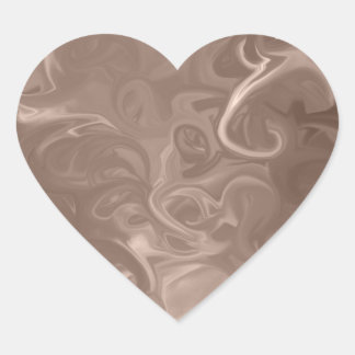 Adesivo Coração Abstrato