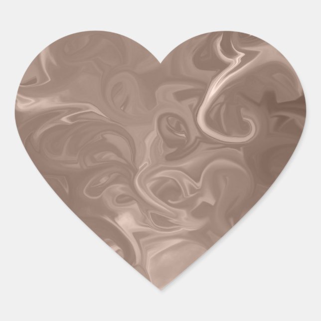 Adesivo Coração Abstrato (Frente)