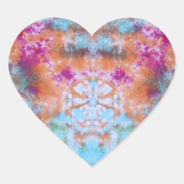 Adesivo Coração Abstrato do Urso de Prism