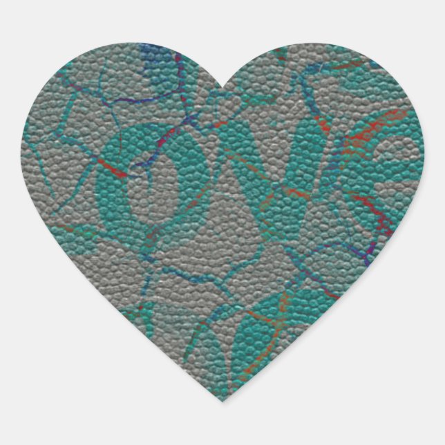 Adesivo Coração Amor (Frente)