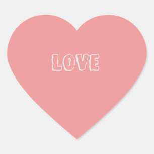Adesivo Coração Amor Coração
