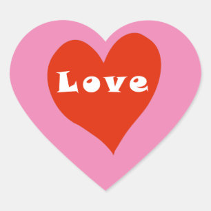 Adesivo Coração Amor Coração