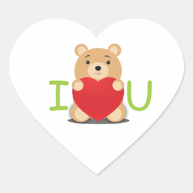 Adesivo Coração Amor Coração (Frente)