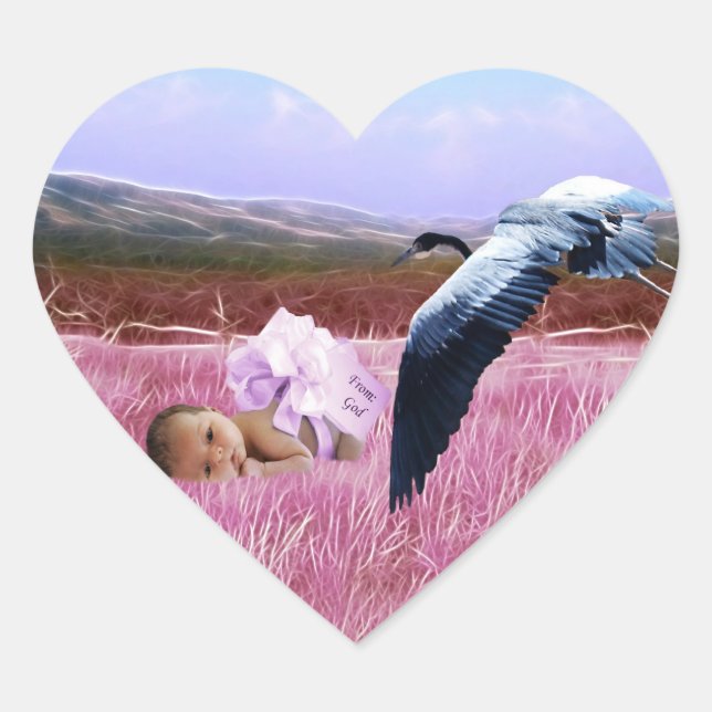 Adesivo Coração Amor Menino (Frente)