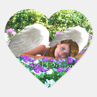 ADESIVO CORAÇÃO ÂNGEL DREAMS GARDEN DE SONHOS CORAÇÃO