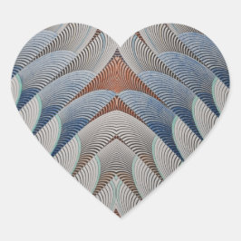 Adesivo Coração Angel Wings Heart Stickers