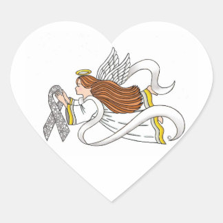 Adesivo Coração Anjo da Consciência "Lace Ribbon"