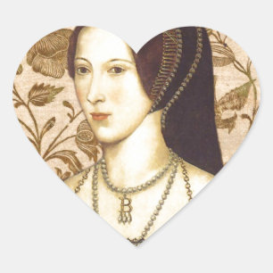 Adesivo Coração Anne Boleyn