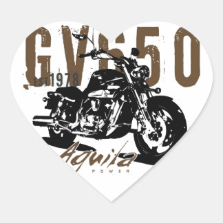 Adesivo Coração Aquila The Eagle