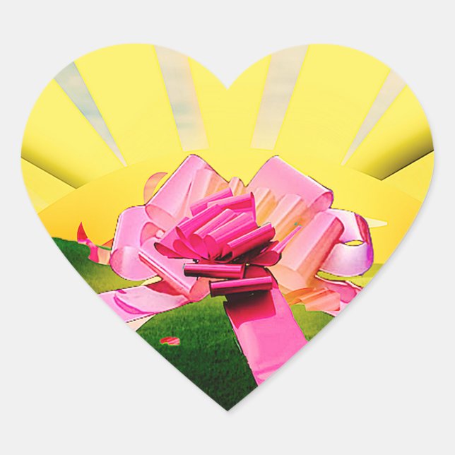 ADESIVO CORAÇÃO ARCO COMO SE SENTE BEM! (Frente)