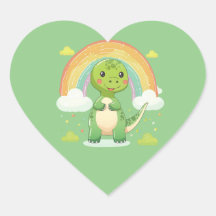 Arco-Íris Colorido Dino