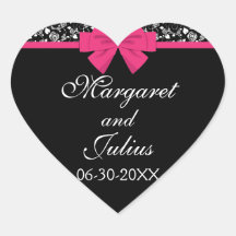 Arco Rosa Preto e Branco