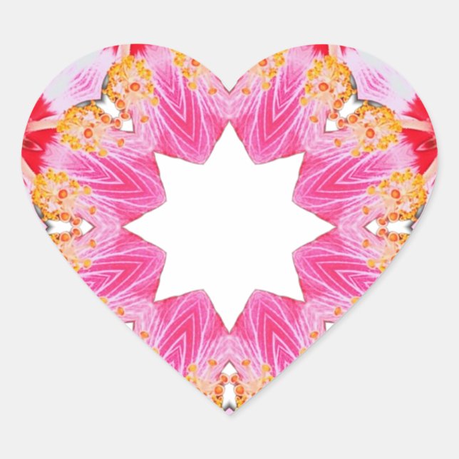 Adesivo Coração Autocolante (Frente)