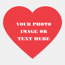 Adesivo Coração Autocolante Personalizado - Designs de Natal e Cas