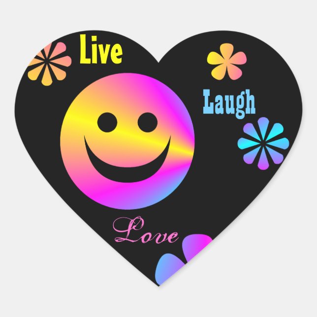 Adesivo Coração Autocolantes (Frente)