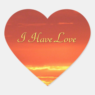 Adesivo Coração Autocolantes