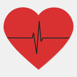 Adesivo Coração Autocolantes