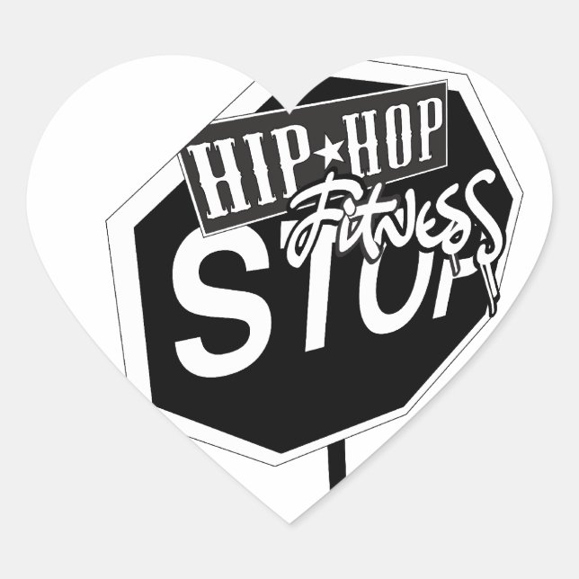 Adesivo Coração Autocolantes HHFS (Frente)