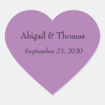 Autocolantes roxos personalizados