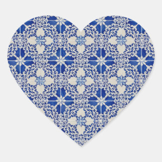 Adesivo Coração Azulejos cerâmicos