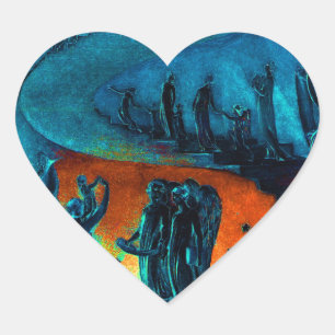 Adesivo Coração Banda celestial da música