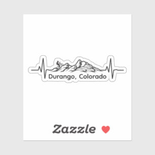 Adesivo Coração Batendo de Ciclismo em Durango Col