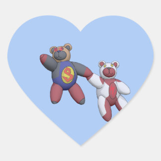 Adesivo Coração BearKon