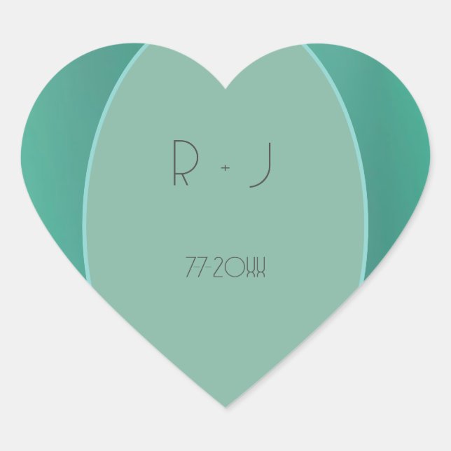 Adesivo Coração Belo Sticker do Coração (Frente)